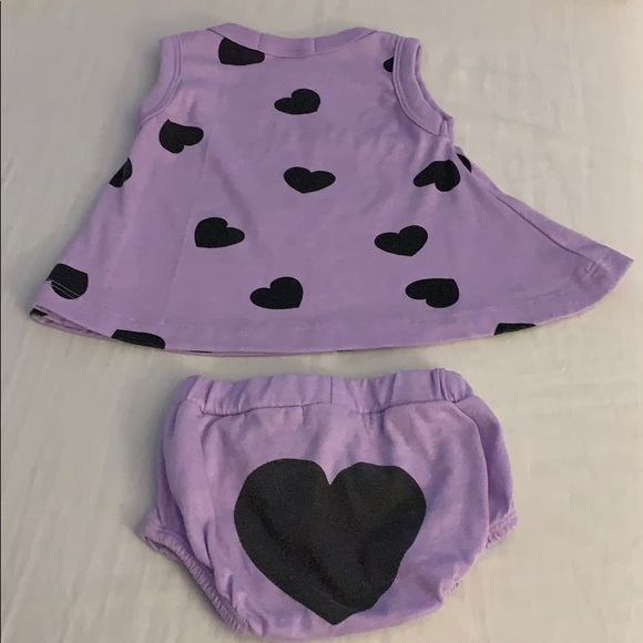 Adorable Little Mish Matching Top & Bottom Set💜 - Picture 6 of 6
